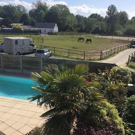 Maison Moderne Avec Piscine Chauffee Dans La Baie Du Mont St Michel 200M2 Yquelon Esterno foto